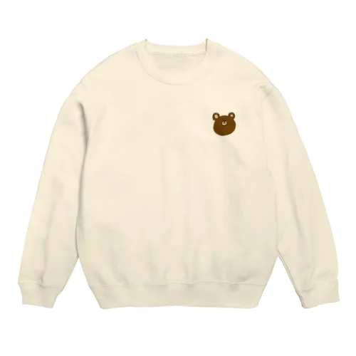 くまちゃんスウェット Crew Neck Sweatshirt