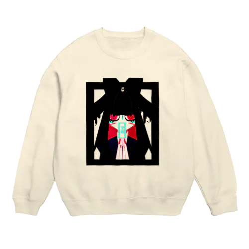 『永眠ちゃん』 Crew Neck Sweatshirt