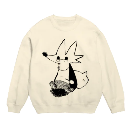 halo fox Crew Neck Sweatshirt