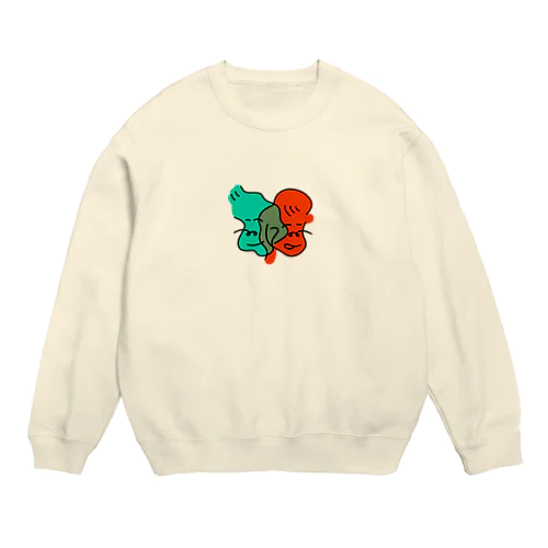 ぼーい密がーる Crew Neck Sweatshirt