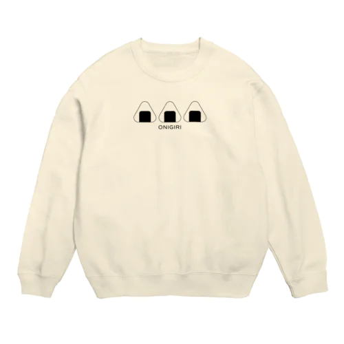 ONIGIRI Crew Neck Sweatshirt