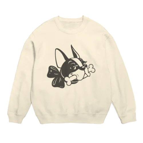 フレンチブルドッグ Crew Neck Sweatshirt