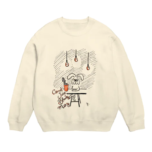 Carrot Juice Bloody Mary Crew Neck Sweatshirt