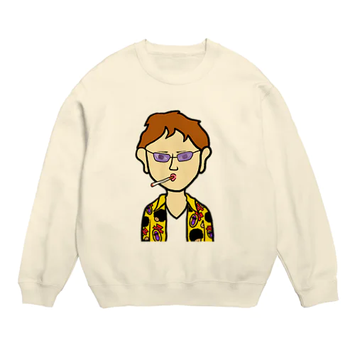 チンピラさん Crew Neck Sweatshirt