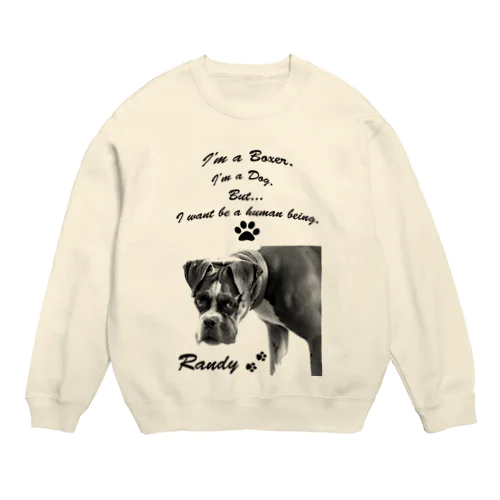 Randyその２ Crew Neck Sweatshirt