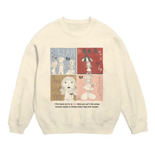 LOVE Crew Neck Sweatshirt