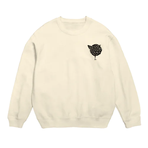 立ってるサブロウ黒 Crew Neck Sweatshirt