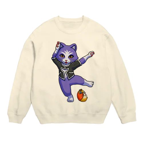 カゥルとコロユキ、KCズのポーズ Crew Neck Sweatshirt