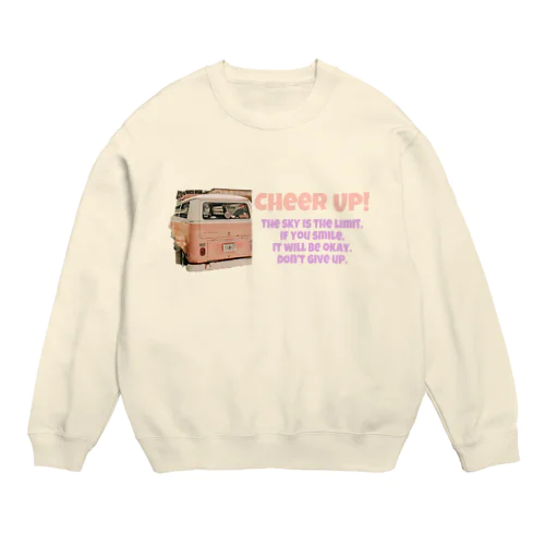 Cheer Up Crew Neck Sweatshirt