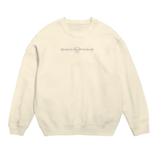 The Moon  Crew Neck Sweatshirt