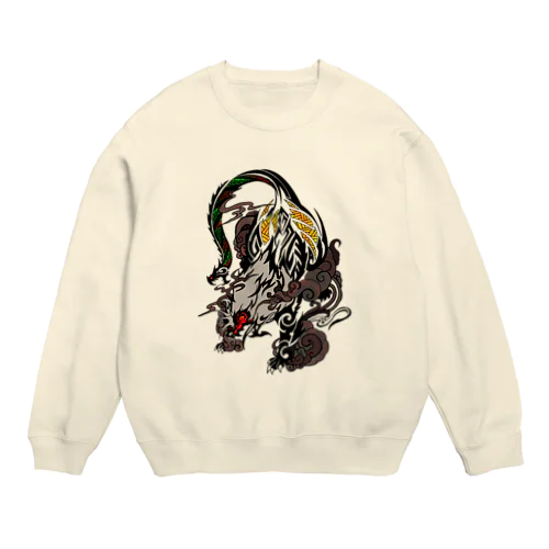 鵺 Crew Neck Sweatshirt