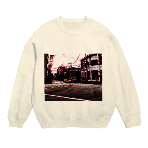 写真加工シリーズ*005 Crew Neck Sweatshirt