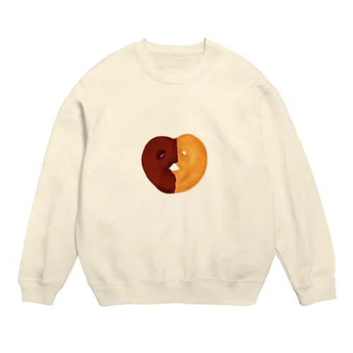 チョコレートプレッツェル Crew Neck Sweatshirt