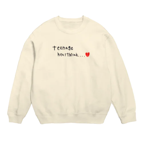 teenage heartbreak Crew Neck Sweatshirt