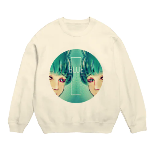 MONO i GIBSON’s from BLUE♡girl Crew Neck Sweatshirt