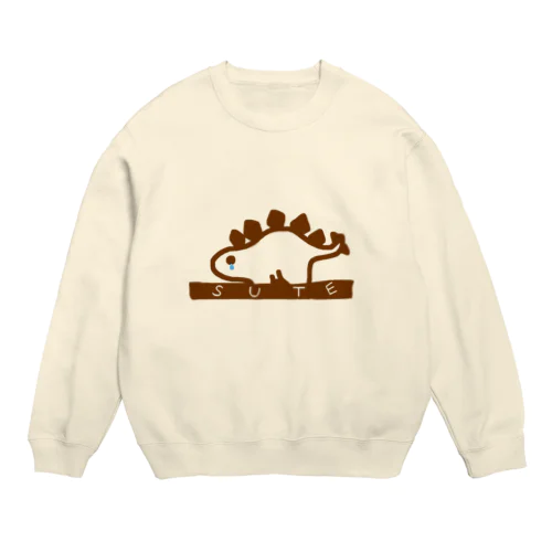 すてすてごさうるす Crew Neck Sweatshirt