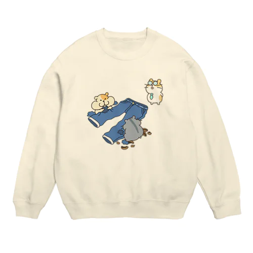 ダメージジーンズ工房（ハムスター支店） Crew Neck Sweatshirt