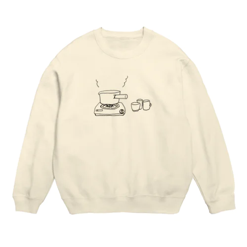 ほっとひと息 Crew Neck Sweatshirt