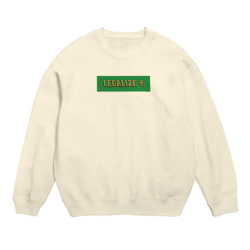 ボックスロゴ Crew Neck Sweatshirt