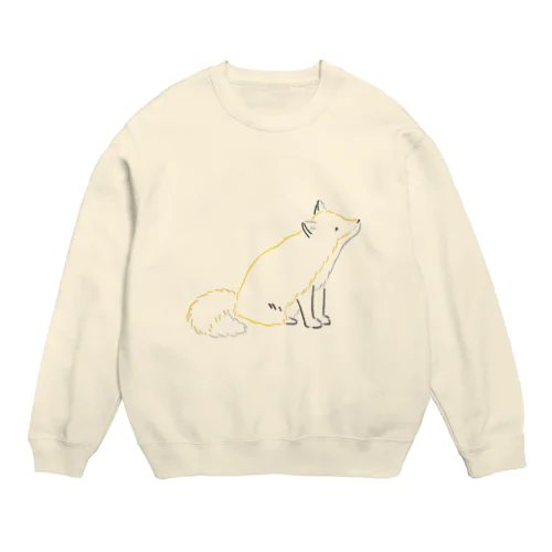 きつねちゃん Crew Neck Sweatshirt