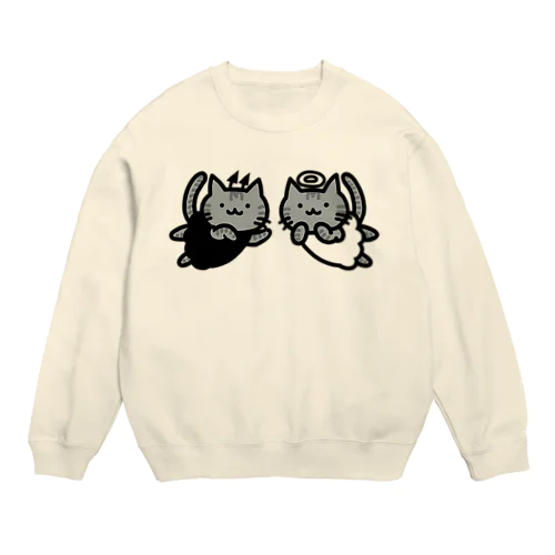 ティムという名の猫 Crew Neck Sweatshirt