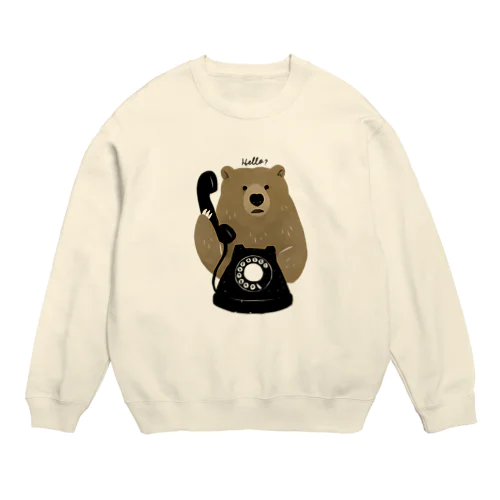 もしもし？ Crew Neck Sweatshirt