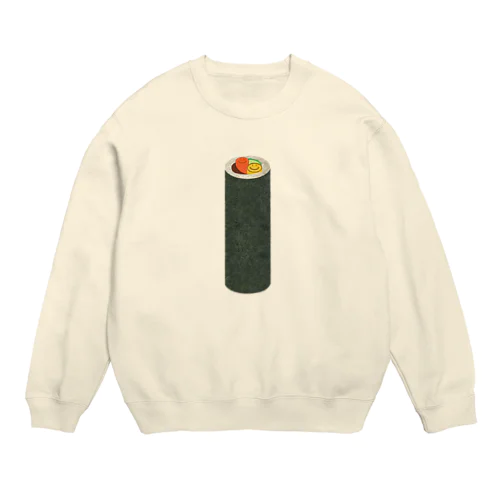 巻き寿司タイ Crew Neck Sweatshirt