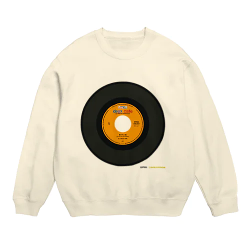 キャトルレコード02-A Crew Neck Sweatshirt