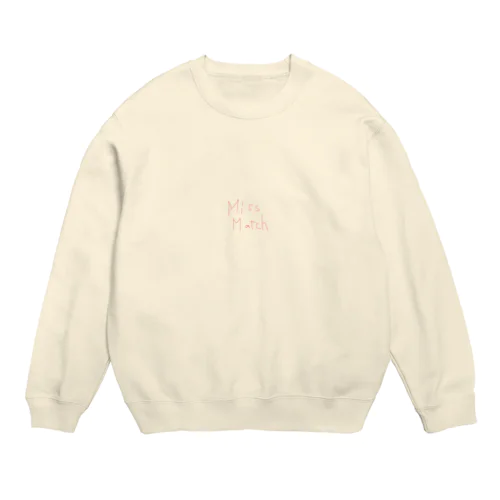 MIssmatch Crew Neck Sweatshirt