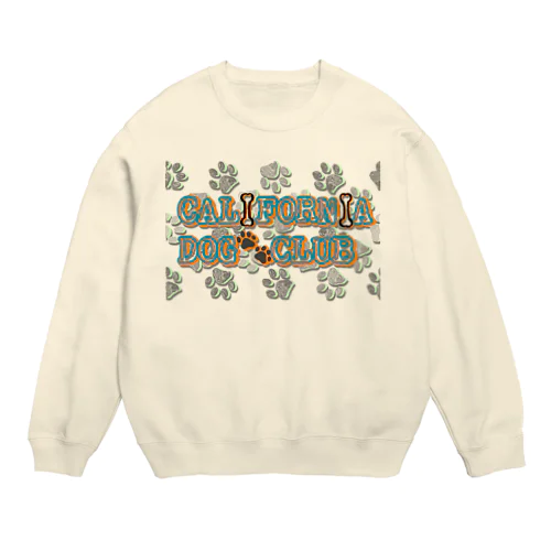 CALIFORNIA DOG CLUB Crew Neck Sweatshirt