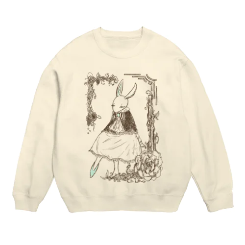 ドウワウサギ、シンデレラ。 Crew Neck Sweatshirt