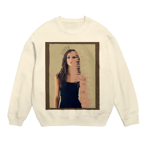 melty Crew Neck Sweatshirt