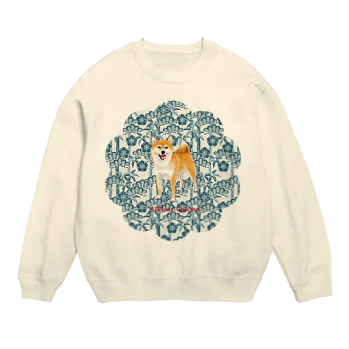 柴犬（松竹梅）Ⅲ Crew Neck Sweatshirt