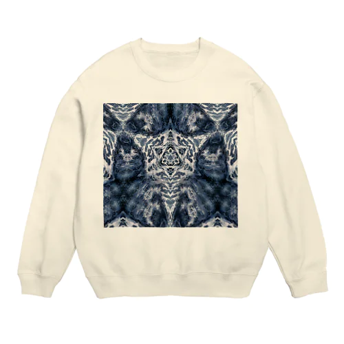 波模様/カラー03 Crew Neck Sweatshirt