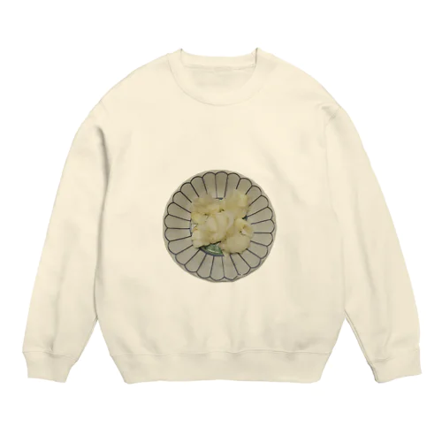 百合根 Crew Neck Sweatshirt