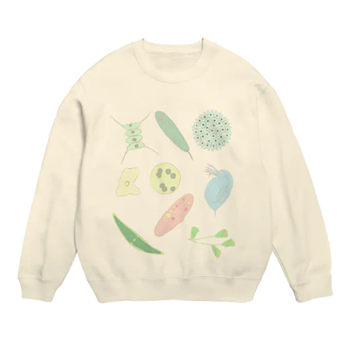 微生物 Crew Neck Sweatshirt