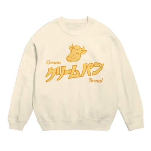 クリームパン Crew Neck Sweatshirt