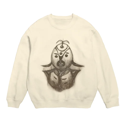 ハハ神様 Crew Neck Sweatshirt