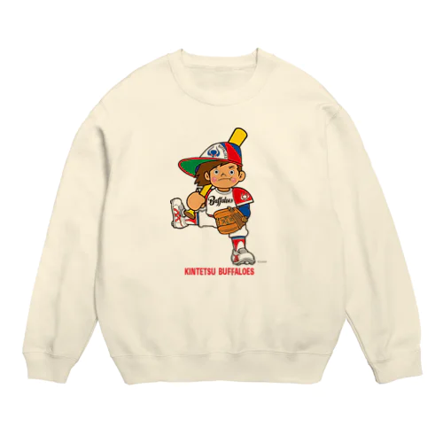 【新】バッファ君（英）／ベーシックポーズ Crew Neck Sweatshirt