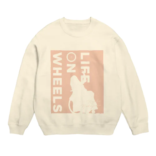 Silhouette Pink Ver.1 Crew Neck Sweatshirt