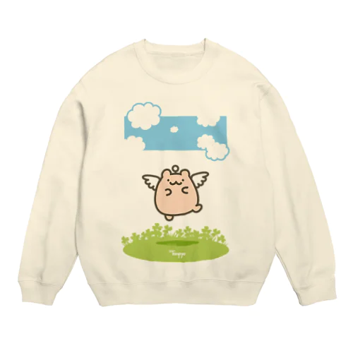 はむてん（おさんぽ） Crew Neck Sweatshirt