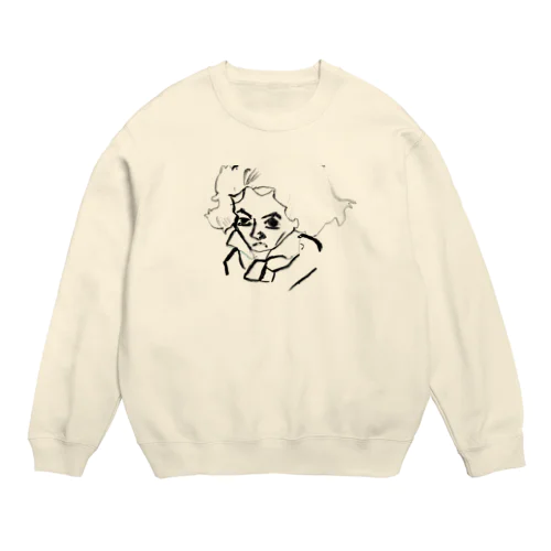 ベートヴェン Crew Neck Sweatshirt