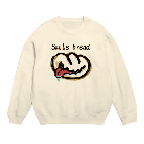 Smile bread Crew Neck Sweatshirt