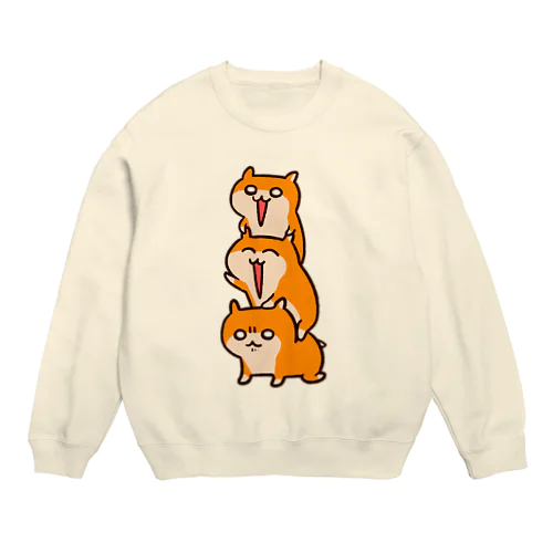 クソハムトリオ Crew Neck Sweatshirt