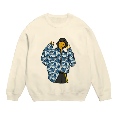 ＰＯＰくん Crew Neck Sweatshirt