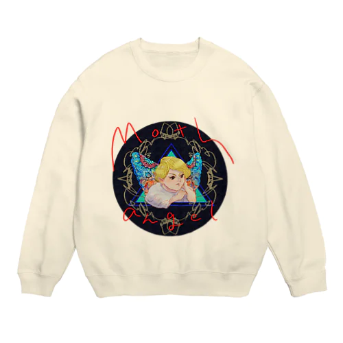 Moth Angel./O Crew Neck Sweatshirt