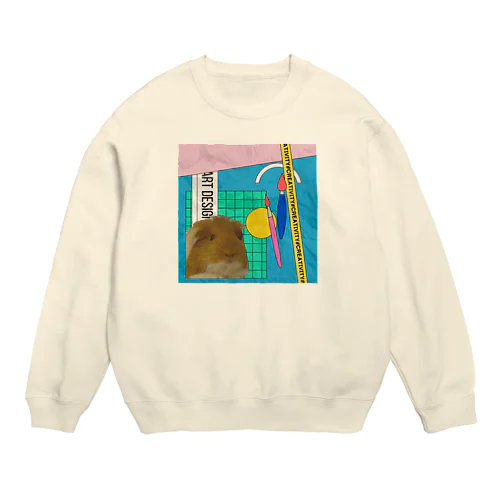 モルモットのラム Crew Neck Sweatshirt