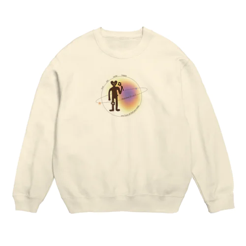 Heart-kun Crew Neck Sweatshirt