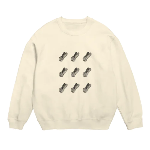 洗濯干すときのあれ、アルミのあれよ！ Crew Neck Sweatshirt