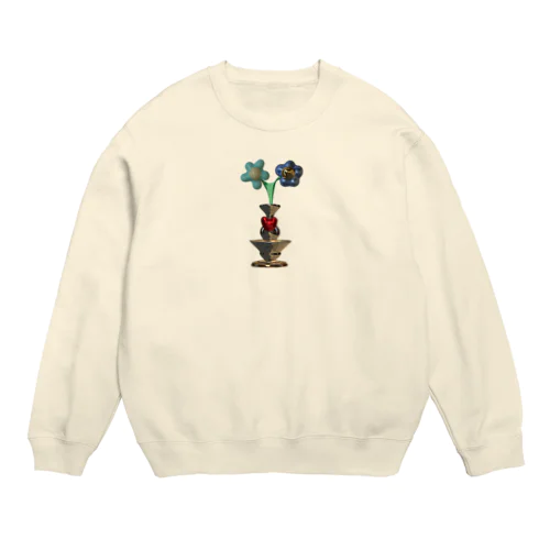 Heart-kun Crew Neck Sweatshirt